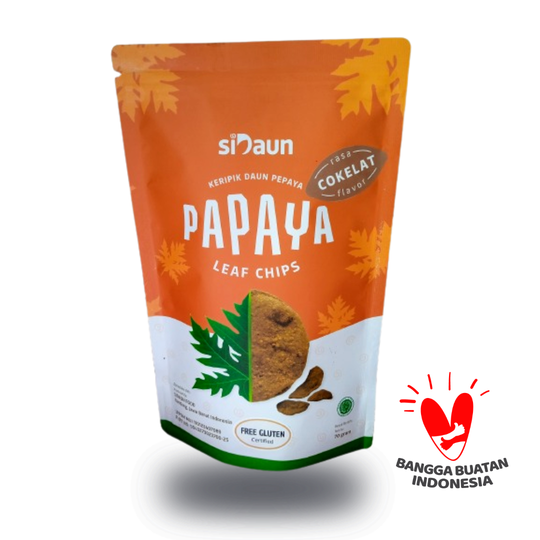 SiDaun Papaya Chocolate Flavor Papaya Leaf Chips Chocolate Flavor sidaun-papaya-chocolate-flavor-papaya-leaf-chips-chocolate-flavor